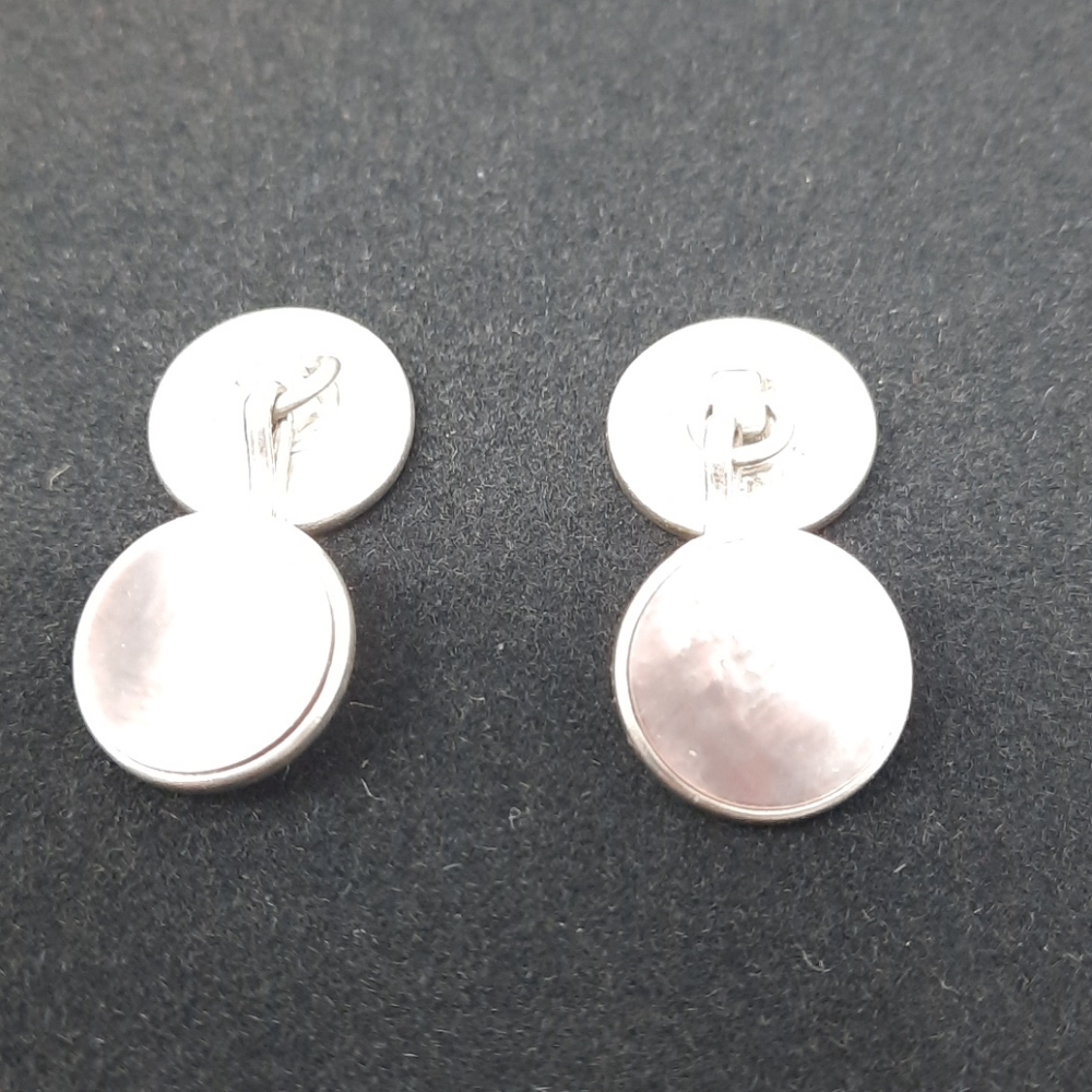 Barry Plat Cufflink & Button Set - image 2